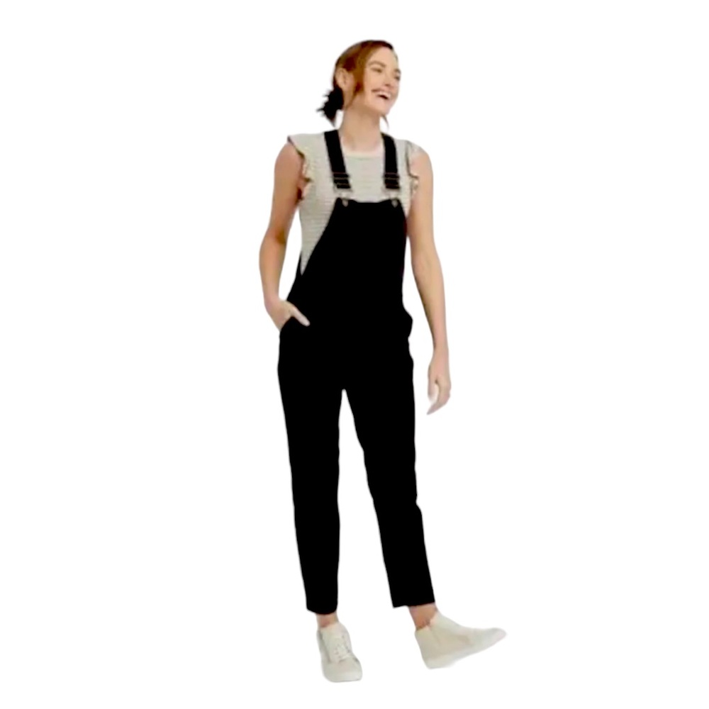 The Nines by Hatch Black Overalls Sizes 8 & XL Maternity NWT